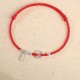 925 Sterling Silver Auspicious Clouds Peace Buckle Bracelet Anklet 925 Sterling Silver Auspicious Clouds Peace Buckle Bracelet Anklet