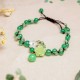Financial Success Jade Braided Prosperity Anklet Financial Success Jade Braided Prosperity Anklet