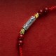 925 Sterling Silver Koi Fish Cinnabar Wealth Bracelet Anklet 925 Sterling Silver Koi Fish Cinnabar Wealth Bracelet Anklet