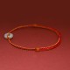 Round Peace Buckle Jade Luck Abundance Bracelet Anklet Round Peace Buckle Jade Luck Abundance Bracelet Anklet