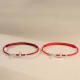 925 Sterling Silver Auspicious Clouds Peace Buckle Bracelet Anklet 925 Sterling Silver Auspicious Clouds Peace Buckle Bracelet Anklet