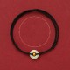 999 Gold Bead Peace Buckle Hetian Jade Bracelet Anklet 999 Gold Bead Peace Buckle Hetian Jade Bracelet Anklet