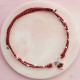 Love Heart Infinity Symbol Braided Anklet Love Heart Infinity Symbol Braided Anklet