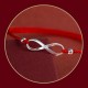 925 Sterling Silver Endless Knot Protection Luck Anklet 925 Sterling Silver Endless Knot Protection Luck Anklet