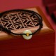 999 Gold Bead Peace Buckle Hetian Jade Bracelet Anklet 999 Gold Bead Peace Buckle Hetian Jade Bracelet Anklet