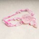 Amethyst Pink Crystal Green Aventurine Peace Anklet Amethyst Pink Crystal Green Aventurine Peace Anklet