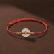 999 Gold Bead Peace Buckle Hetian Jade Bracelet Anklet 999 Gold Bead Peace Buckle Hetian Jade Bracelet Anklet