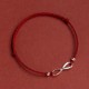 925 Sterling Silver Endless Knot Protection Luck Anklet 925 Sterling Silver Endless Knot Protection Luck Anklet