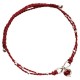 Love Heart Infinity Symbol Braided Anklet Love Heart Infinity Symbol Braided Anklet