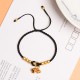 Lily Of The Valley Charm Luck Protection Braided Bracelet