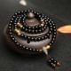 Black Obsidian Tiger Eye Blessing Bracelet Black Obsidian Tiger Eye Blessing Bracelet