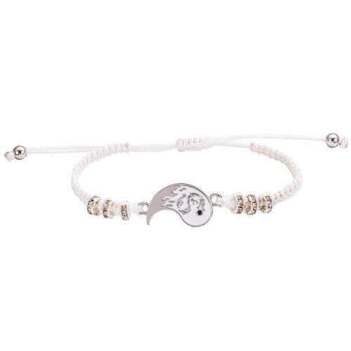 2pcs Yin Yang Dragon Couple Bracelet 2pcs Yin Yang Dragon Couple Bracelet