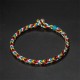 Five Color Thread Protection Braided Bracelet Five Color Thread Protection Braided Bracelet