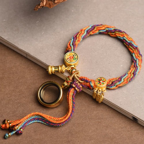 Tibetan Om Mani Padme Hum Dreamcatcher Bracelet Tibetan Om Mani Padme Hum Dreamcatcher Bracelet