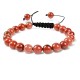 Healing Gemstone Crystal Adjustable Bracelet Healing Gemstone Crystal Adjustable Bracelet