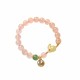 Year of the Rabbit Pink Crystal Bunny Love Bracelet Year of the Rabbit Pink Crystal Bunny Love Bracelet