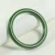 Cyan Jade Longevity Blessing Bangle Cyan Jade Longevity Blessing Bangle