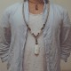 Bodhi Seed Yak Bone Avalokitesvara Bracelet Bodhi Seed Yak Bone Avalokitesvara Bracelet