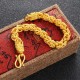 24K Gold Plated Double-Headed Dragon Protection Bracelet 24K Gold Plated Double-Headed Dragon Protection Bracelet