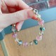 Strawberry Quartz Colorful Crystal Positive Bracelet Strawberry Quartz Colorful Crystal Positive Bracelet