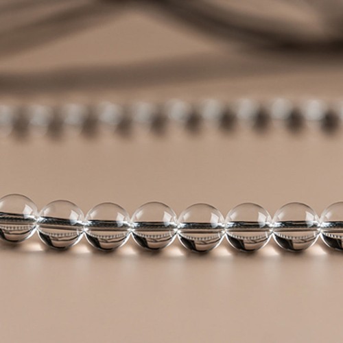 108 Beads White Crystal Jade Meditation Bracelet 108 Beads White Crystal Jade Meditation Bracelet