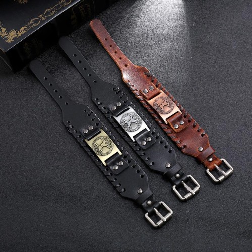 Tree of Life Balance Leather Bracelet Tree of Life Balance Leather Bracelet