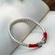 Om Mani Padme Hum Luck Red String Bangle