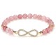 Strawberry Quartz Positivity Healing Bracelet
