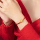 Silver Year of the Dragon Copper Coin Bracelet Silver Year of the Dragon Copper Coin Bracelet