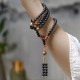 Tibetan Cypress Bodhi Seed Red Agate Healing Bracelet Tibetan Cypress Bodhi Seed Red Agate Healing Bracelet