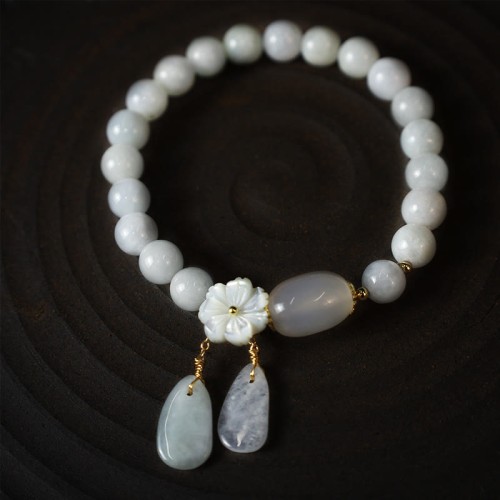 White Jade Luck Bracelet White Jade Luck Bracelet