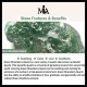 Green Strawberry Quartz Soothing Fu Character Bracelet