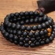 108 Beads Frosted Stone Tiger Eye Balance Necklace 108 Beads Frosted Stone Tiger Eye Balance Necklace