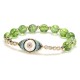 Peridot Evil Eye Abundance Bracelet Peridot Evil Eye Abundance Bracelet