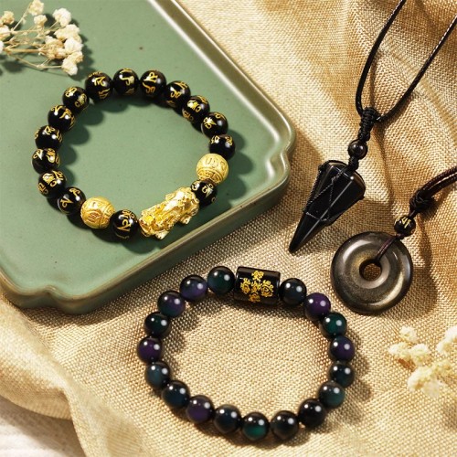 Obsidian Negative Energy Absorbing Bundle