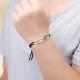 925 Silver Red String Braid Bracelet 925 Silver Red String Braid Bracelet