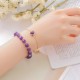 Sun Stone Strawberry Quartz Crystal Bracelet Sun Stone Strawberry Quartz Crystal Bracelet