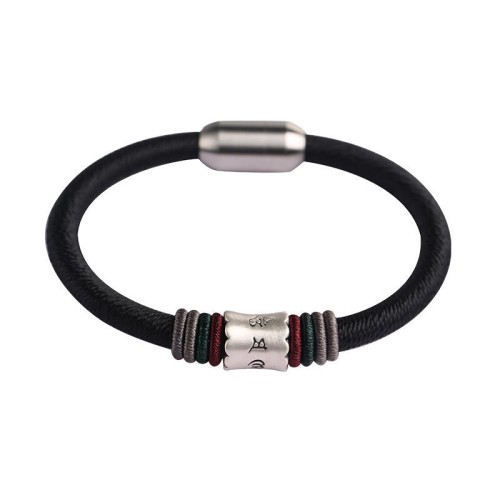 Silver Om Mani Padme Hum Peace Bracelet Silver Om Mani Padme Hum Peace Bracelet