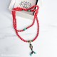 Tibetan Red Turquoise Lucky Necklace Tibetan Red Turquoise Lucky Necklace