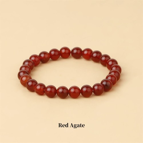Stone Quartz Healing Beads Bracelet Stone Quartz Healing Beads Bracelet