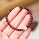 Garnet Jade Bead Purification Bracelet Garnet Jade Bead Purification Bracelet