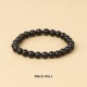 Stone Quartz Healing Beads Bracelet Stone Quartz Healing Beads Bracelet