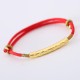 Tibetan Mani Mantra Lucky Red String Bracelet Tibetan Mani Mantra Lucky Red String Bracelet