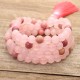 108 Mala Pink Crystal Love Tassel Bracelet 108 Mala Pink Crystal Love Tassel Bracelet
