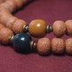 Bodhi Seed Dzi Bead Peace Tassel Bracelet Bodhi Seed Dzi Bead Peace Tassel Bracelet