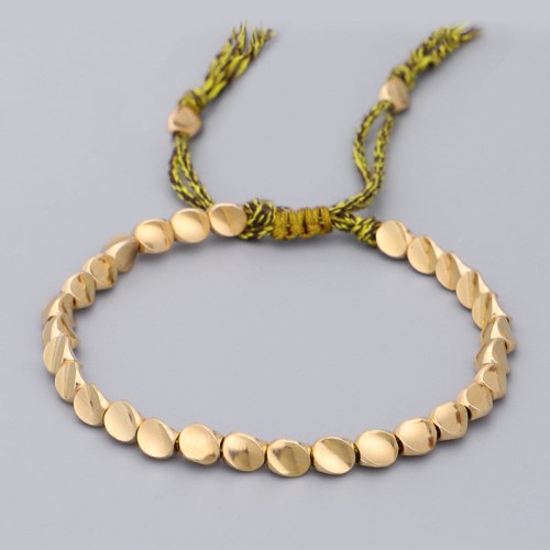 Tibetan Copper Beads Healing Luck Bracelet Tibetan Copper Beads Healing Luck Bracelet