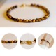 14K Gold Plated Tiger Eye Courage Protection Bracelet 14K Gold Plated Tiger Eye Courage Protection Bracelet