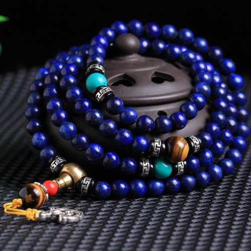 108 Beads Lazurite Mala Bracelet 108 Beads Lazurite Mala Bracelet
