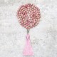 108 Mala Rhodonite Yoga Meditation Bracelet 108 Mala Rhodonite Yoga Meditation Bracelet