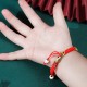925 Silver King Kong Knot Multicolored String Strength Bracelet